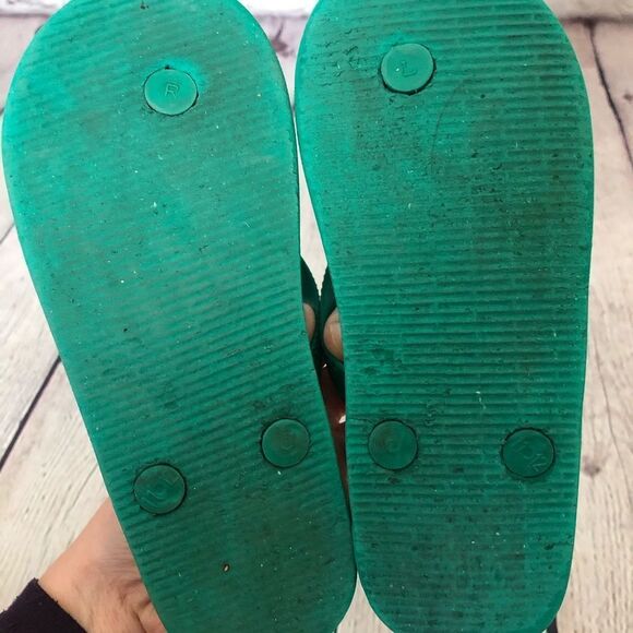CAT & JACK Toddler Flip Flops Size 11 / 12 - Picture 2 of 4